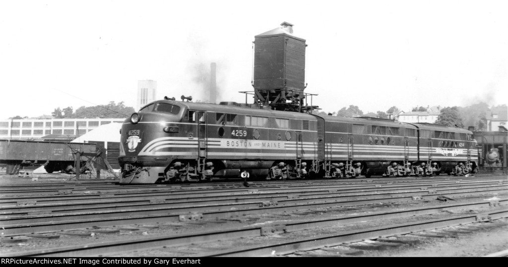 BM F2A #4259 - Boston & Maine